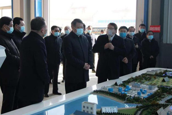 省委副書記、省長唐一軍蒞臨遼寧北票一諾環境產業園參觀指導