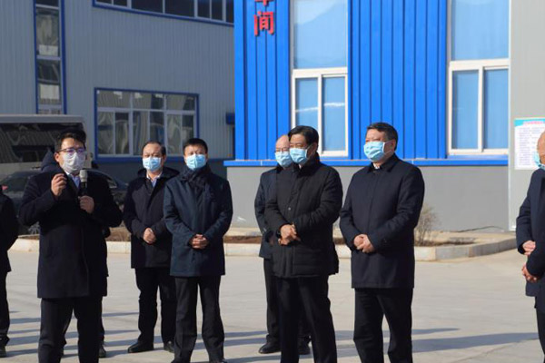 省委副書記、省長唐一軍蒞臨遼寧北票一諾環境產業園參觀指導